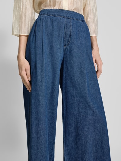 Jake*s Collection Wide Leg Jeans mit elastischem Bund Eisblau 3