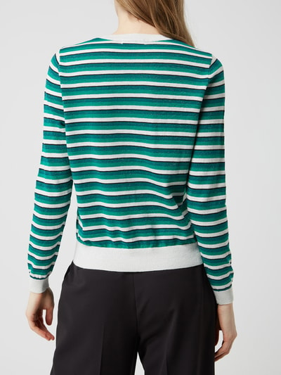 SUNCOO PARIS Pullover met streepmotief, model 'Portland' Groen - 5