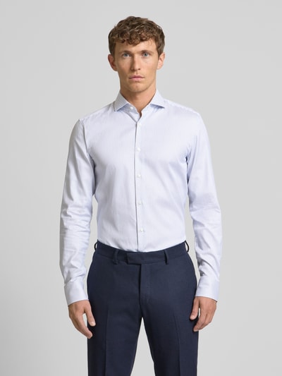 BOSS Slim Fit Business-Hemd mit extra langem Arm Modell 'Hank' Bleu 4