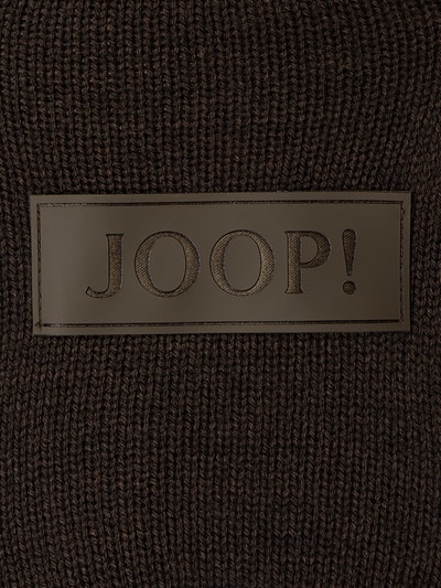 JOOP! Collection Strickpullover mit Label-Patch Oliv 4