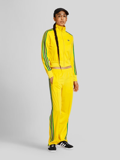 adidas Originals kurtka treningowa w kroju regular fit z wyhaftowanym logo Żółty 1