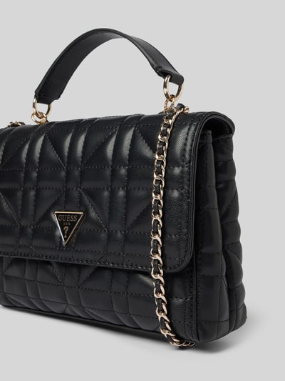 Guess Crossbody Bag mit Steppnähten Modell 'EDITA' Black 3