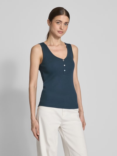 Marc O'Polo Slim Fit Tank Top aus Baumwoll-Mix Marine 4