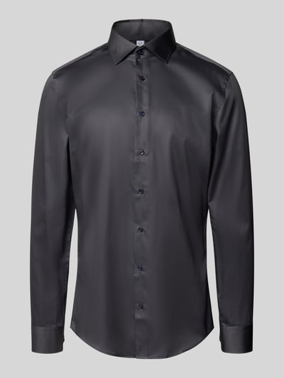 SEIDENSTICKER Regular Fit Business-Hemd mit Kentkragen Modell 'New' Anthrazit 2