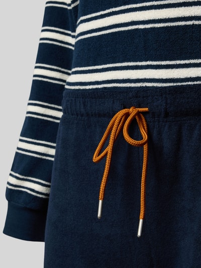 Schiesser Pyjama met ribboorden Marineblauw - 2