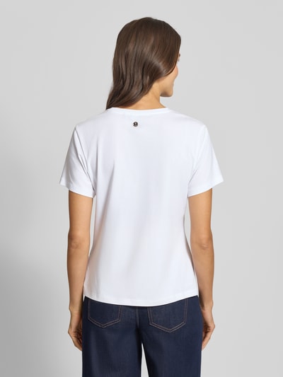 JOOP! T-shirt z okrągłym dekoltem model ‘Tita’ Granatowy 5