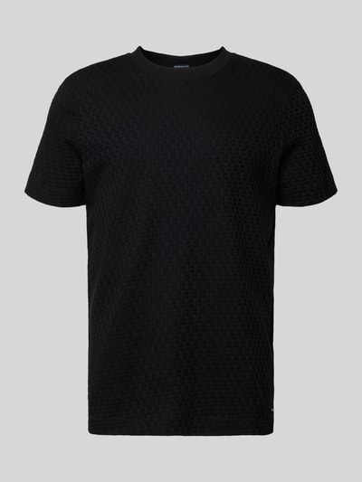 JOOP! Collection T-Shirt mit Strukturmuster Modell 'Bruce' Black 2