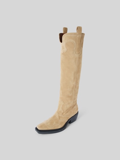 Copenhagen Boots im Cowboy-Stil Beige 2