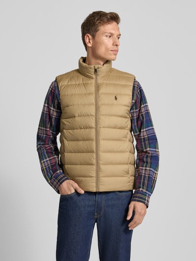 Polo Ralph Lauren Bodywarmer met opstaande kraag Camel - 4