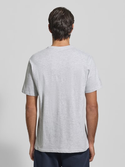 GÖTZBURG 1889 T-Shirt mit Rundhalsausschnitt im 2er-Pack Mittelgrau Melange 5