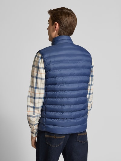 Tommy Hilfiger Regular Fit Steppweste mit Logo-Stitching Hellblau 5