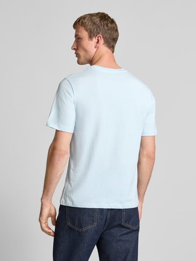 Jack & Jones T-Shirt mit Label-Print Modell 'BILLYBURG' Hellblau 5