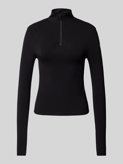 LeGer by Lena Gercke Longsleeve mit Stehkragen Modell 'Elina' Black 1