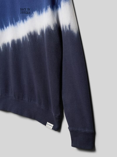 Garcia Regular fit sweatshirt met statementstitching Blauw - 2