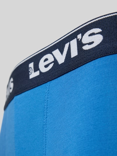 Levi's® Boxershort met logostitching in een set van 3 stuks, model 'Repeat' Donkerblauw - 2