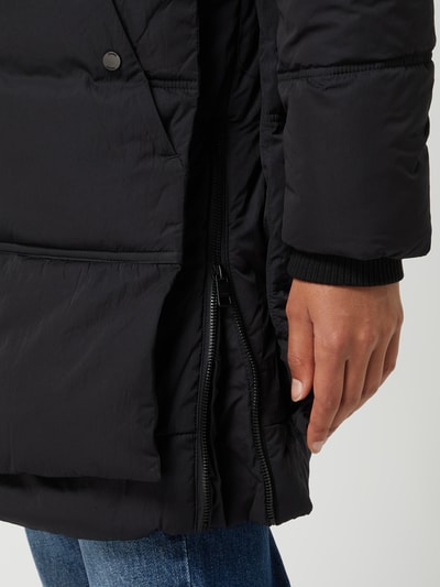 Esprit Parka met imitatiebont - ademend  Zwart - 3