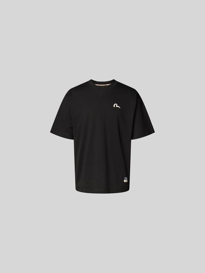 Evisu T-Shirt mit Label-Print Black 2