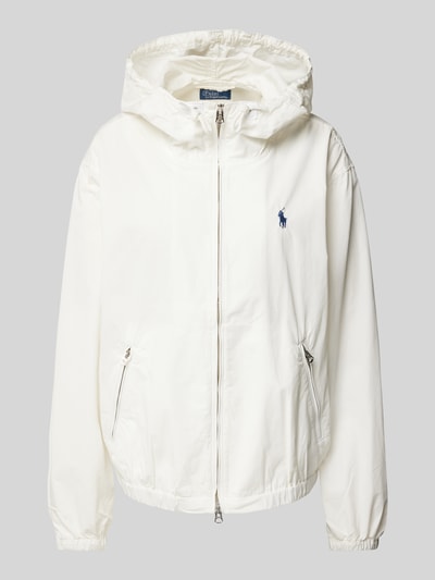 Polo Ralph Lauren Jacke mit Logo-Stitching Offwhite 1