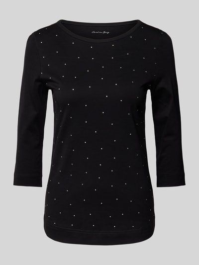 Christian Berg Woman Shirt met 3/4-mouwen Zwart - 2