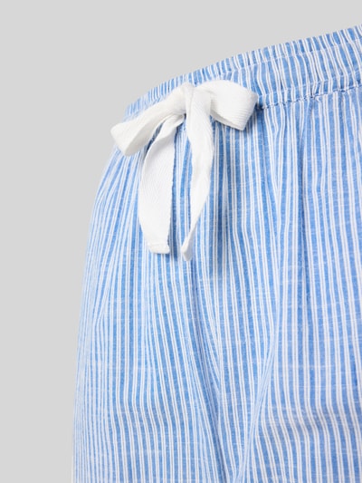 CCDK Copenhagen Pyjamabroek met elastische band, model 'Pia' Blauw - 2