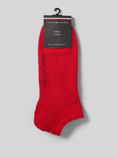 Tommy Hilfiger Skarpety stopki w zestawie 2 szt. Czerwony 3