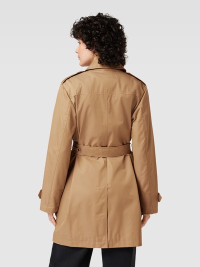 Fuchs Schmitt Trenchcoat met strikceintuur Camel - 5