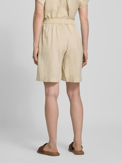 BOSS Orange Shorts aus Leinen Modell 'Torea' Beige 5