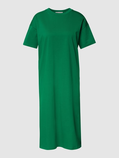 Marc O'Polo Sweatkleid in Midilänge mit Rundhalsausschnitt Grün 2