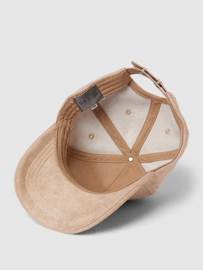 Guess Basecap mit Logo-Muster Beige 2