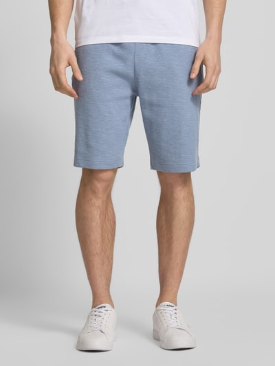 Tom Tailor Regular Fit Shorts aus Baumwoll-Mix Rauchblau 4