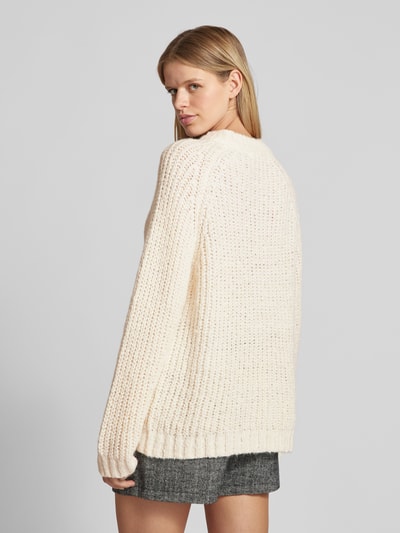 LeGer by Lena Gercke Strickpullover mit Rundhalsausschnitt Modell 'Leslie' Offwhite 5