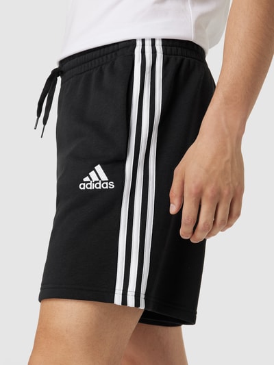 ADIDAS SPORTSWEAR Sweatshorts mit Label-Stitching Black 3