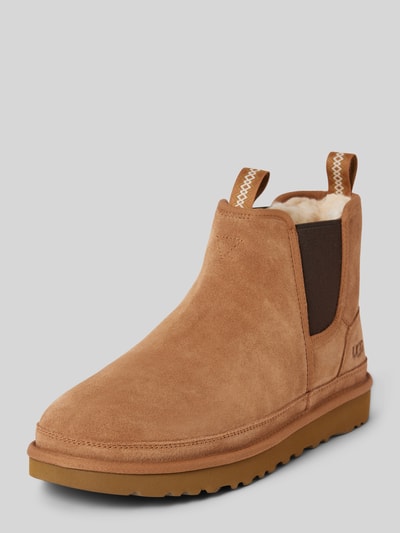 UGG Chelsea Boots aus echtem Leder Cognac 1