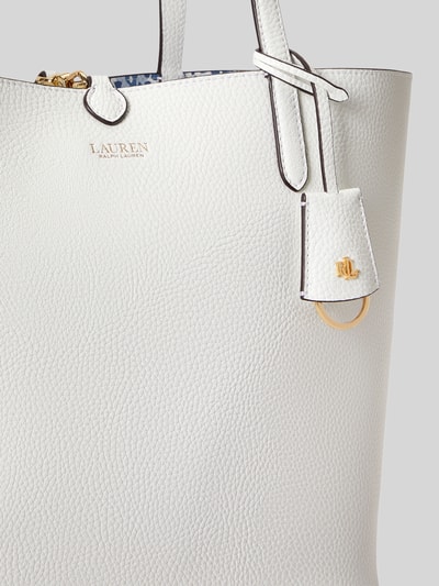Lauren Ralph Lauren Dwustronna torba shopper z karabińczykiem Biały 7