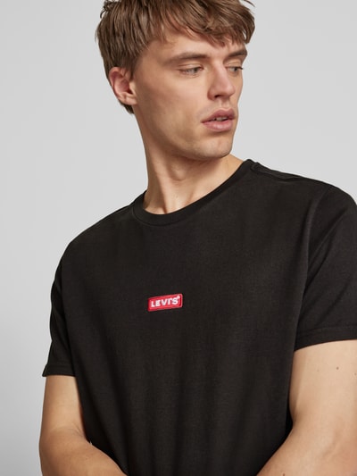 Levi's® Relaxed Fit T-Shirt mit Label-Patch Black 3