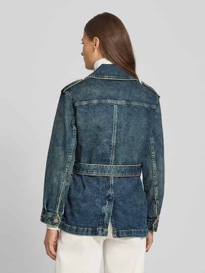 Lauren Ralph Lauren Jeansjacke aus Baumwoll-Mix mit Umlegekragen Modell 'Kufrell' Jeansblau 5