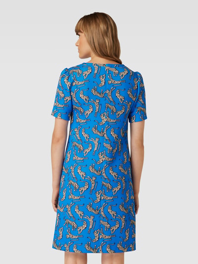 Marc Cain Minikleid mit Allover-Muster Royal 5
