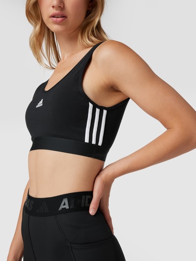 ADIDAS SPORTSWEAR Bustier met merkopschrift Zwart - 3