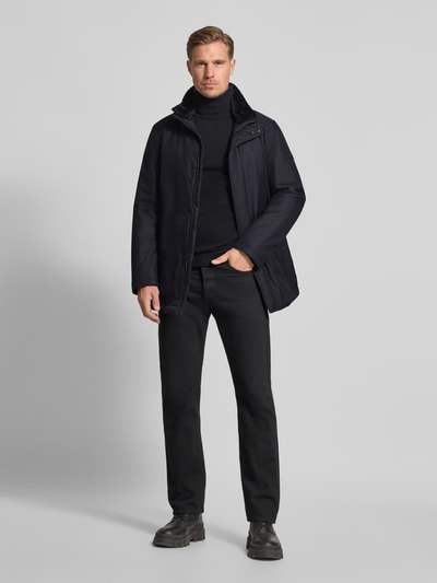 HECHTER PARIS Mantel mit Stehkragen Marine 1