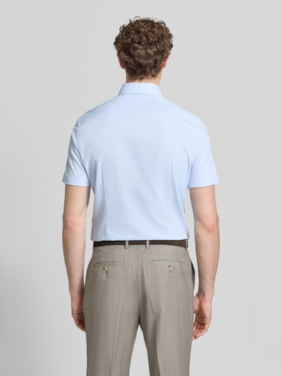 Jake*s Slim Fit Business-Hemd mit Kentkragen Bleu 5