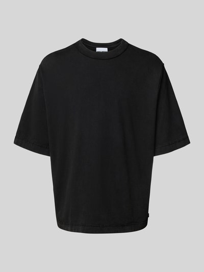 REVIEW Boxy fit T-shirt en ronde hals Zwart - 2