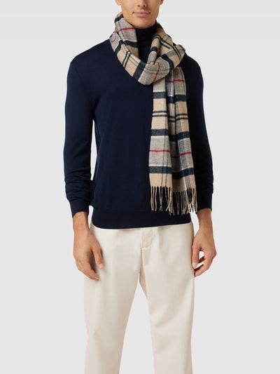 Barbour Schal mit Tartan-Karo Modell 'Barbour Yaxley Tartan Scarf' Beige 1