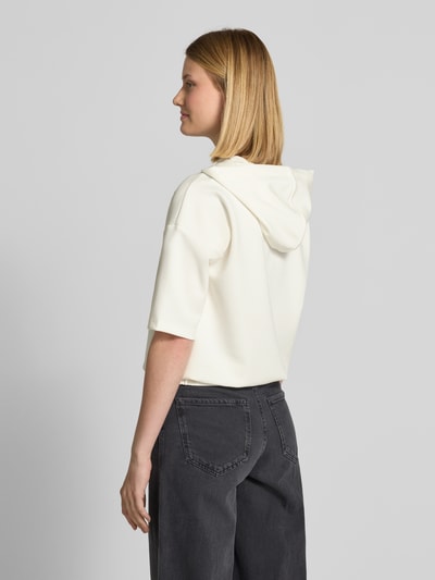 OPUS Sweatshirt mit Kapuze und 1/2-Arm Modell 'Gerta' Beige 5