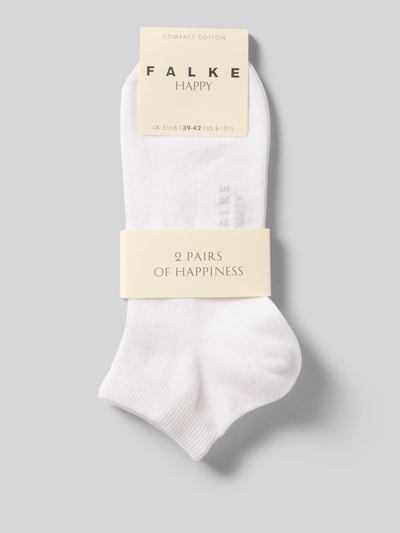 FALKE Socken mit geripptem Abschluss im 2er-Pack Weiss 3