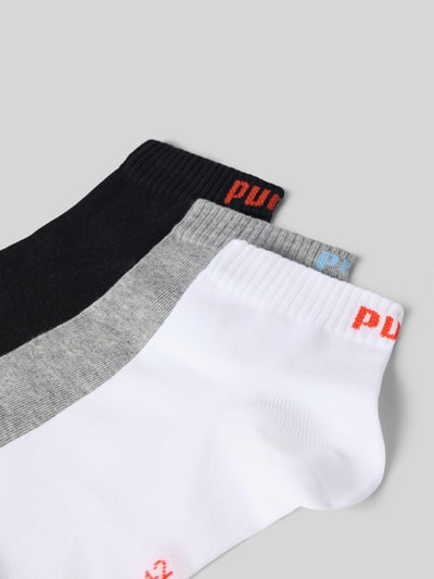 Produktfoto, Socken aus Baumwoll-Mix von PUMA, zestaw czarnych, szarych i białych skarpet, gładka faktura, Herren Socken von PUMA