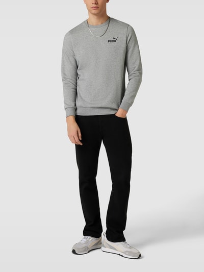 PUMA PERFORMANCE Sweatshirt met labeldetail Middengrijs - 1