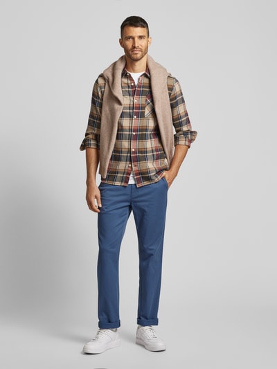 Tommy Hilfiger Chino met achterzakken, model 'DENTON' Blauw - 1