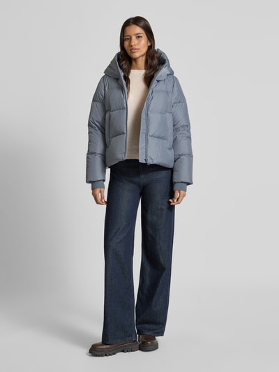 Marc O'Polo Regular Fit Daunenjacke mit Kapuze Rauchblau 1
