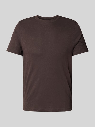 MCNEAL T-shirt met opstaande kraag Chocoladebruin - 2