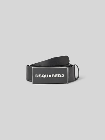 Dsquared2 Ledergürtel aus echtem Leder Black 2